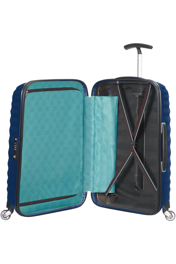 Samsonite Lite-Shock Spinner 55cm  Bleu fonc&eacute;