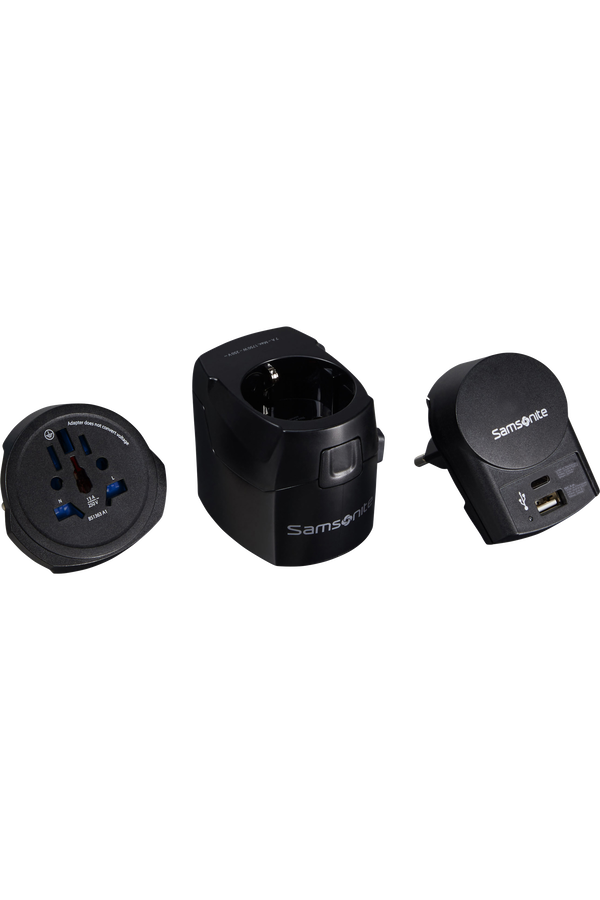 Ta Revolution Adaptateur universel Pro 3 p&ocirc;les + USB