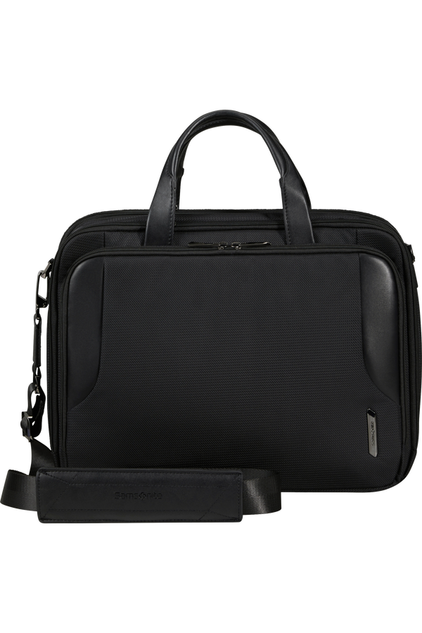 Samsonite Xbr 2.0 Bailhandle 3 Compartments Expandable 15.6' expandable  Schwarz