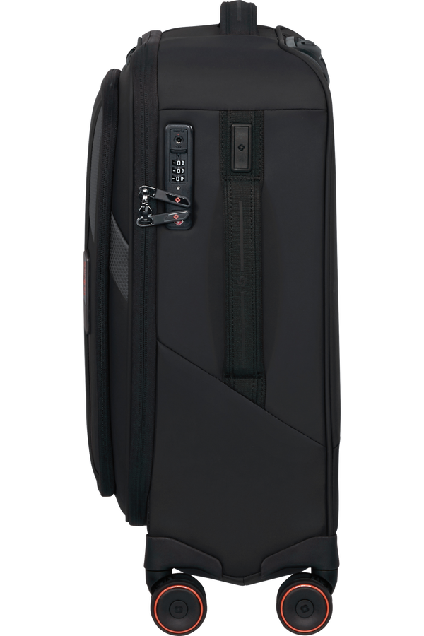 Samsonite Glazed Spinner Expandable 55cm  Schwarz