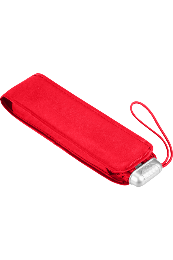 Samsonite Alu Drop S 3 Sect. Manual Flat  Tomate