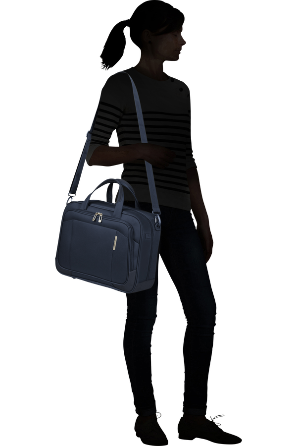 Samsonite Respark LAPTOP SHOULDER BAG  Bleu nuit Samsonite Respark LAPTOP SHOULDER BAG  Bleu nuit