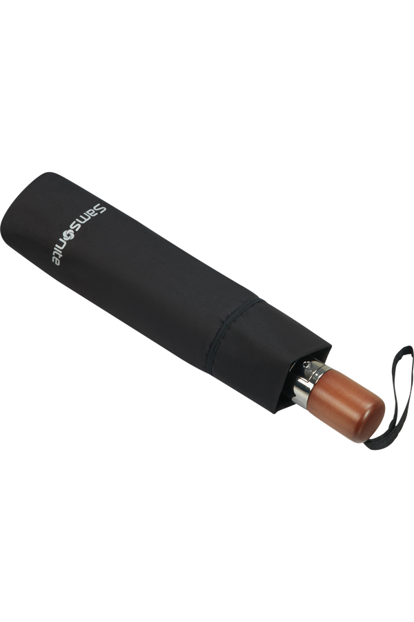 Samsonite Wood Classic S 3 Sect. Auto O/C Short  Noir