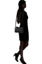 Samsonite Karissa Evo Shoulder Bag + Pouch  Noir Samsonite Karissa Evo Shoulder Bag + Pouch  Noir