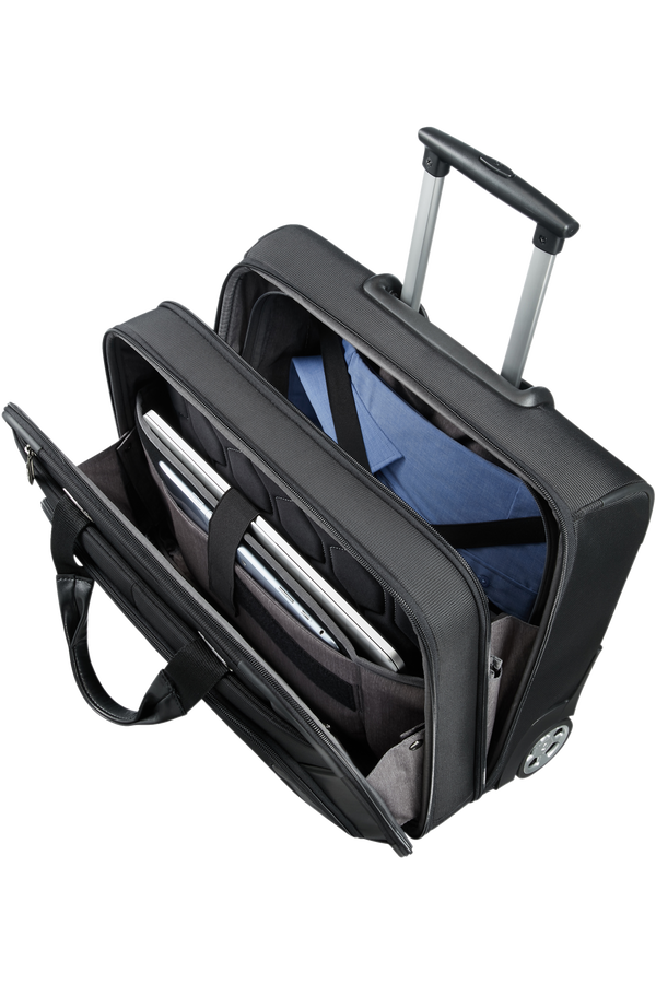 Samsonite XBR Rolling Tote 39.6cm/15.6inch Noir