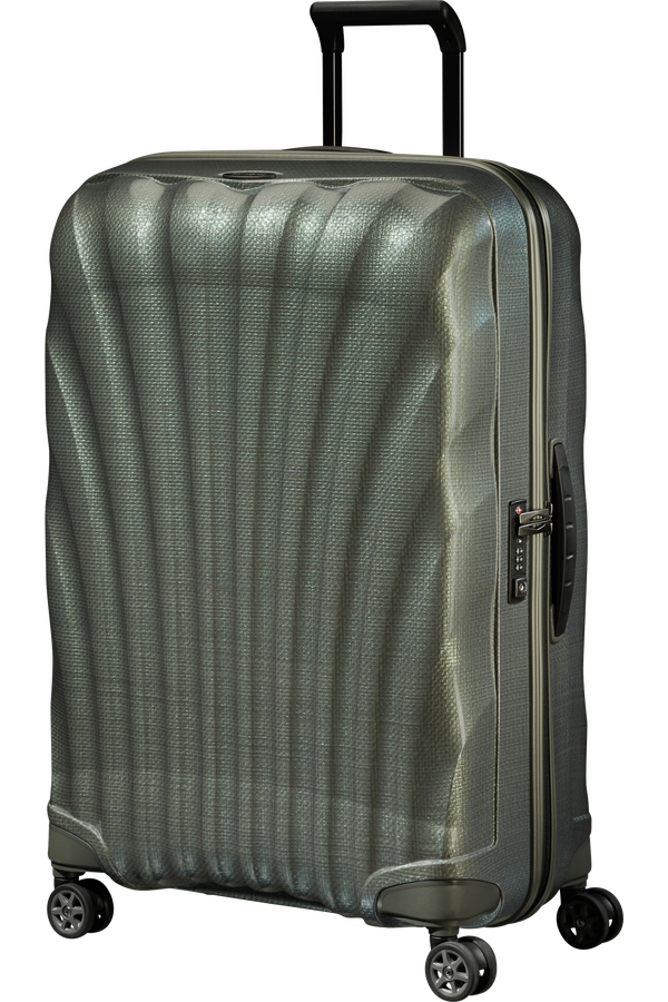 Samsonite C-Lite Spinner 75cm  Vert métal