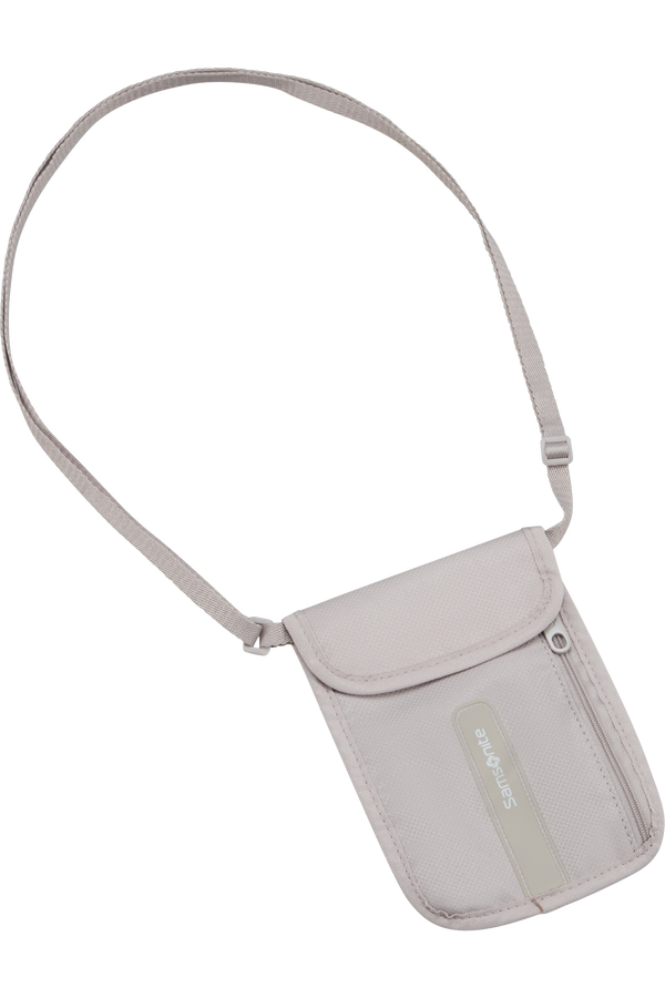 Samsonite Ta Revolution RFID Neck Pouch  Gris eclipse