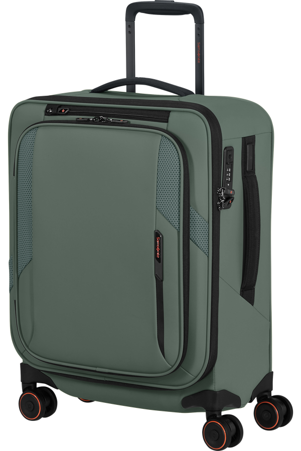 Samsonite Glazed Spinner Expandable 55cm  Vert