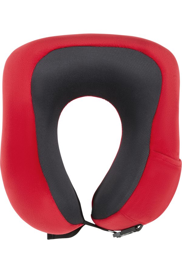 Samsonite Ta Revolution Ergonomic Memory Foam Pillow  Rouge