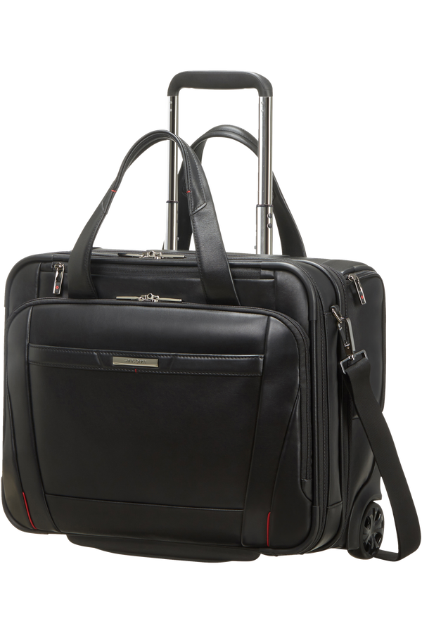 Samsonite Pro-Dlx 5 Lth Rolling Tote  15.6inch Noir