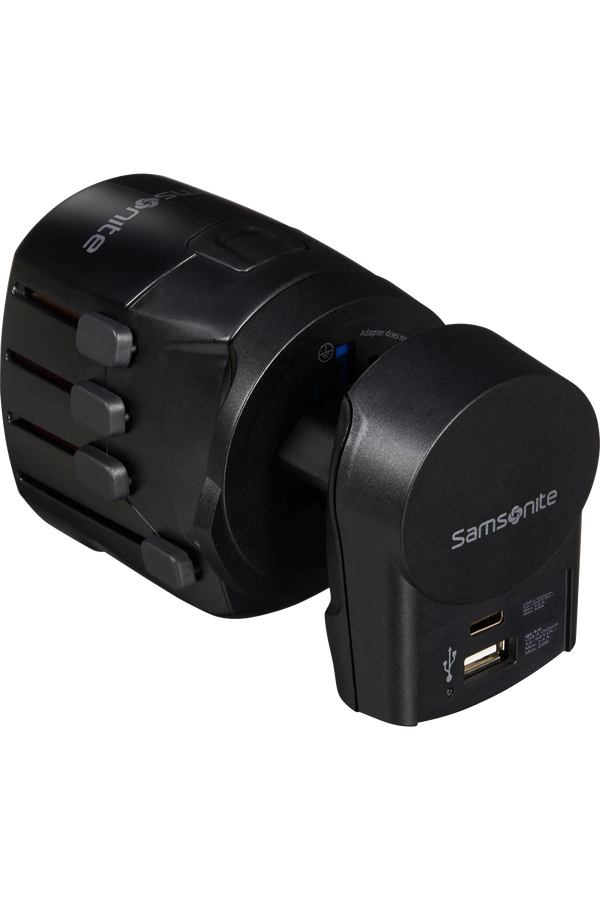 Ta Revolution Adaptateur universel Pro 3 p&ocirc;les + USB