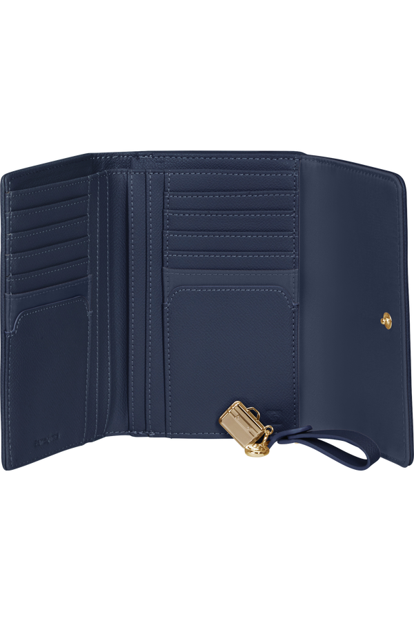 Samsonite Karissa 2.0 Slg 303 - L W 12CC+ZIP EXT M  Bleu nuit