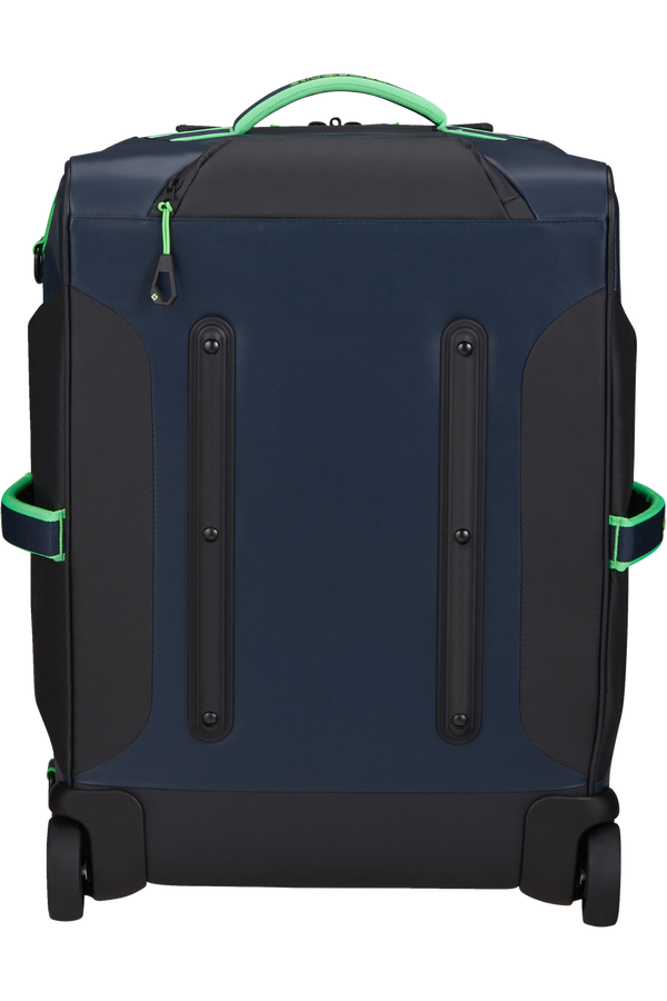 Samsonite Paradiver Light Duffle with wheels 55cm  Night Blue/Fluo Green