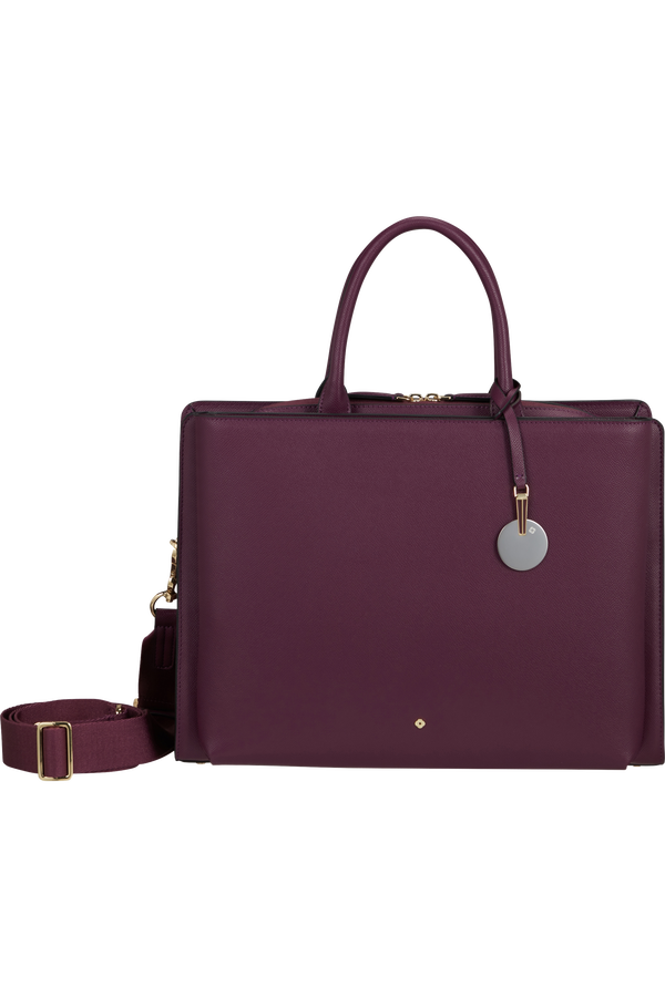 Samsonite Roundtheclock Tote 14.1' M  Grape Wine