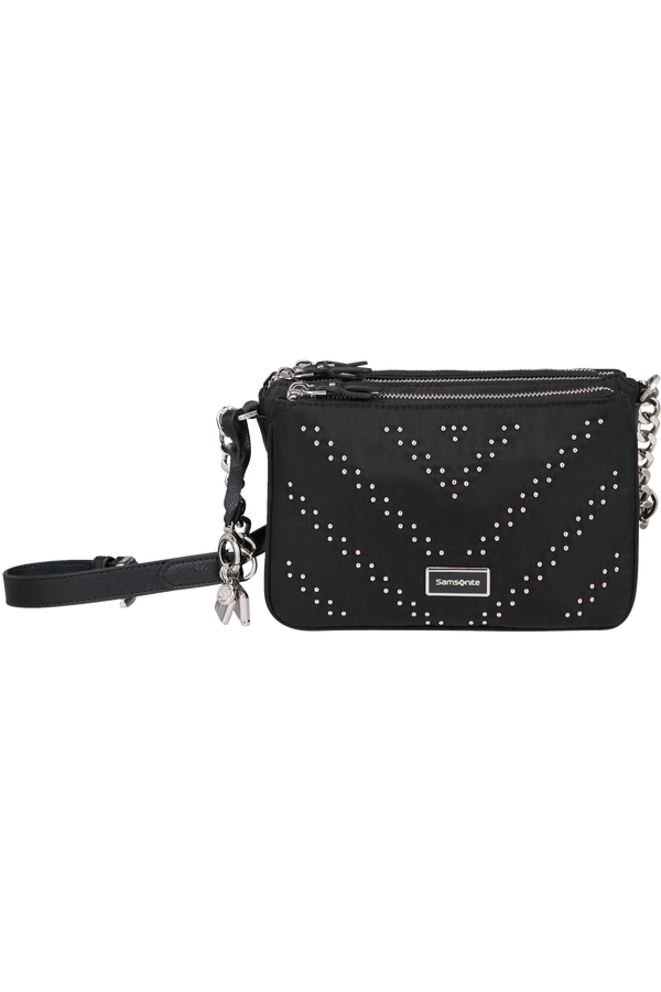 Samsonite Karissa 2.0 H. Shoulder Bag 3 C Studs S  Black Std