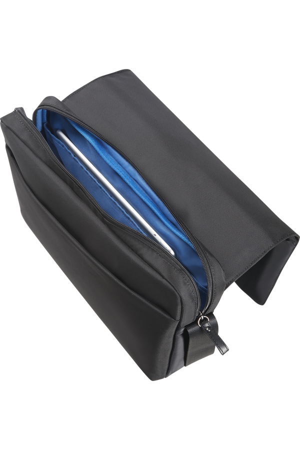Samsonite Hip-Tech 2 Messenger 12.9'+Flap  Noir