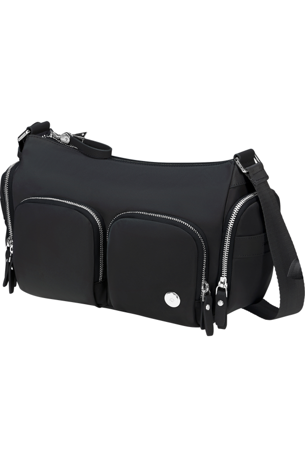 Samsonite Karissa Evo Shoulder Bag Multi Pkt  Noir Samsonite Karissa Evo Shoulder Bag Multi Pkt  Noir