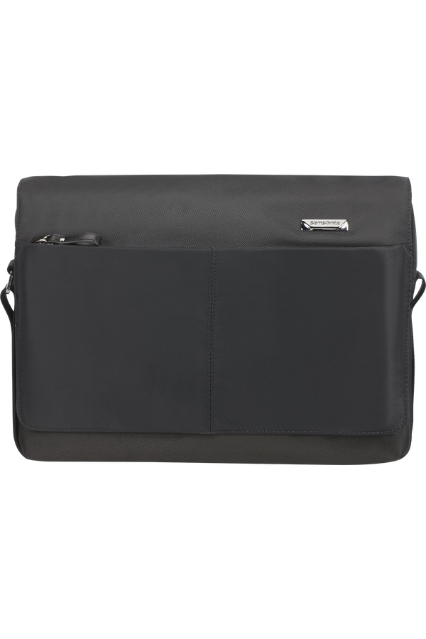 Samsonite Hip-Tech 2 Messenger 12.9'+Flap  Noir