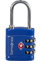 Samsonite Global Ta Combilock 3 dial TSA light Bleu nuit