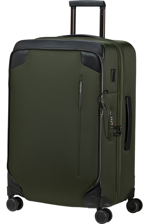 Samsonite Splendix Spinner DF Expandable 67cm  Green/Black Samsonite Splendix Spinner DF Expandable 67cm  Green/Black