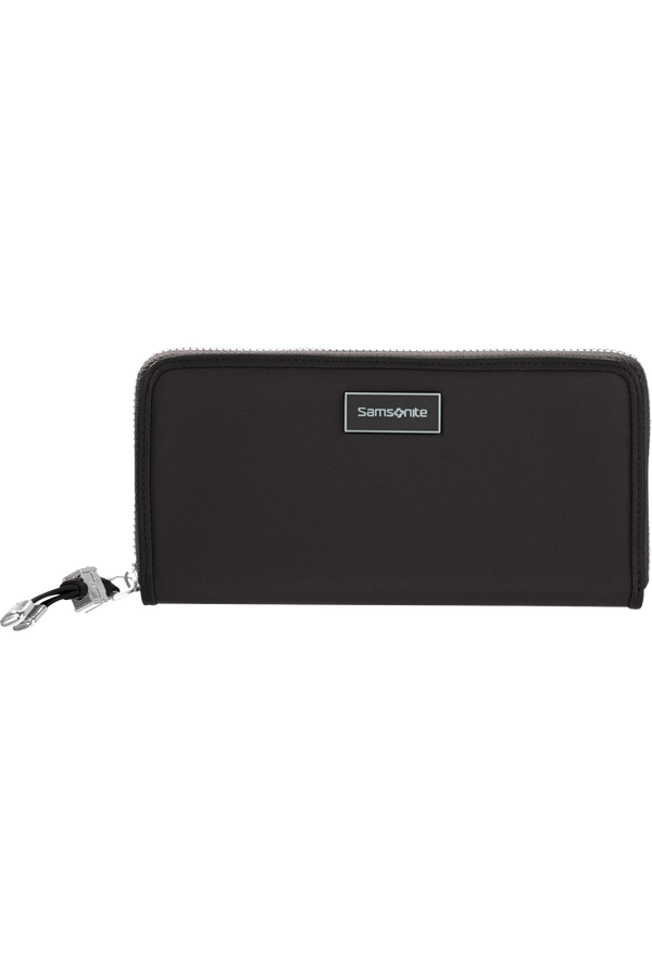 Samsonite Karissa Slg Wallet ZIP Around L  Noir