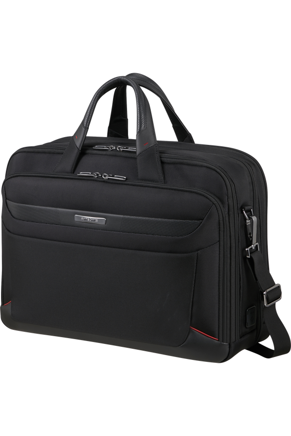 Samsonite Pro-Dlx 6 Bailhandle Expandable 17.3'  Schwarz