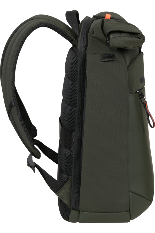 Samsonite Moderny Rolltop Backpack 15.6  Gr&uuml;n