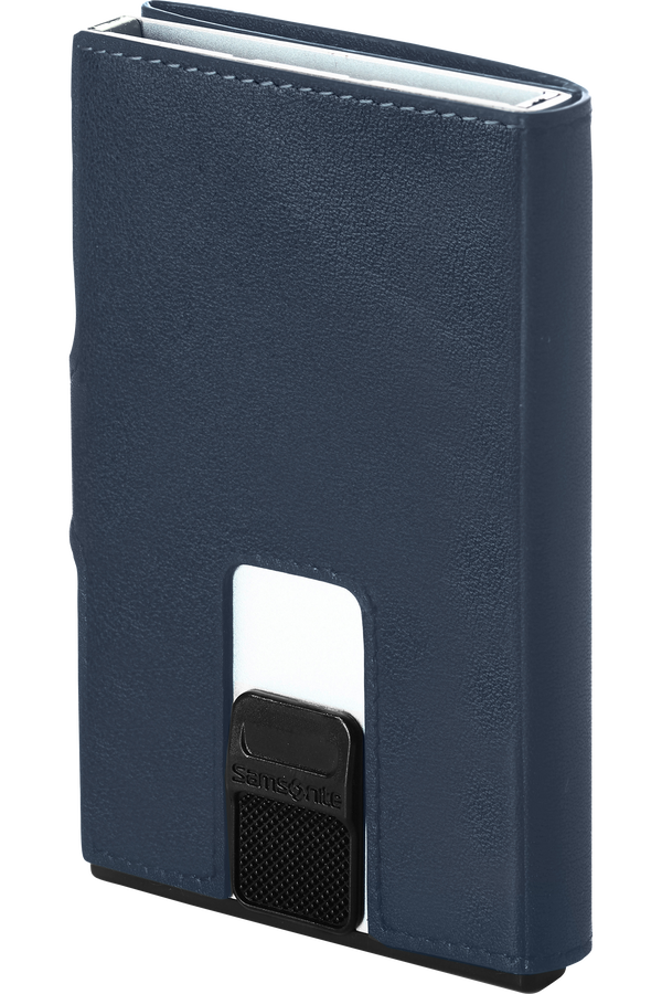 Samsonite Alu Fit 202 - Slide-up Wallet  Bleu Samsonite Alu Fit 202 - Slide-up Wallet  Bleu