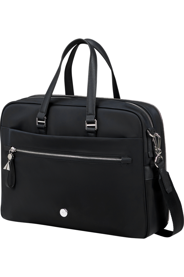 Samsonite Karissa Evo Bailhandle 15.6' 2 Comp  Schwarz Samsonite Karissa Evo Bailhandle 15.6' 2 Comp  Schwarz