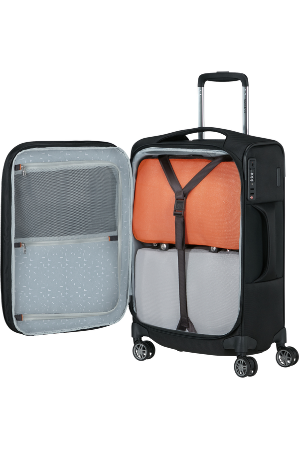 Samsonite Re-Lite Spinner Expandable Lenght 35cm 55cm  Schwarz Samsonite Re-Lite Spinner Expandable Lenght 35cm 55cm  Schwarz