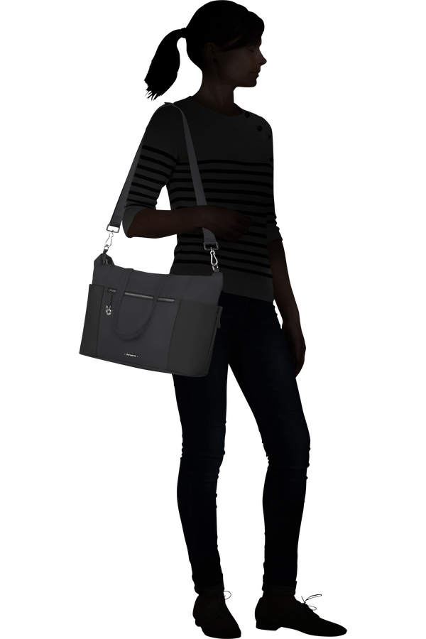 Samsonite Move Journey Travel Tote Bag 14.1'  Schwarz