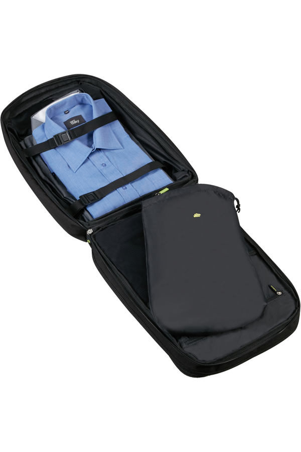 Samsonite Securipak Travel Backpack Expandable 15.6'  Black Steel