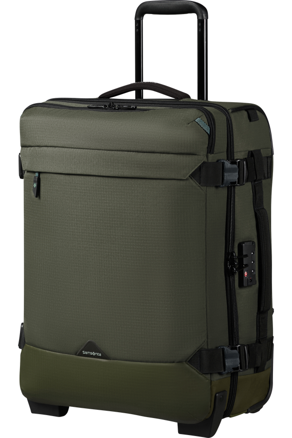 Samsonite Roadseeker Duffle with wheels Backpack 55cm  Vert olive fonc&eacute;