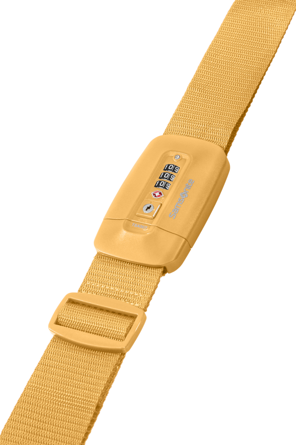 Samsonite Ta Revolution Luggage Strap/TSA Lock  Jaune