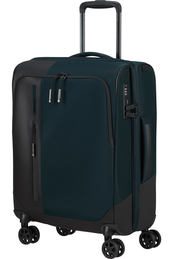 Samsonite Biz2go Trvl SPINNER DF EXP 55cm  Bleu profond
