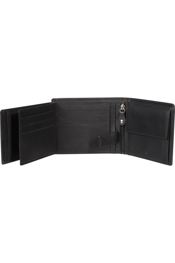 Samsonite Attack 2 Slg 037 - B 9CC+2HFL+ZIP+2C  Noir