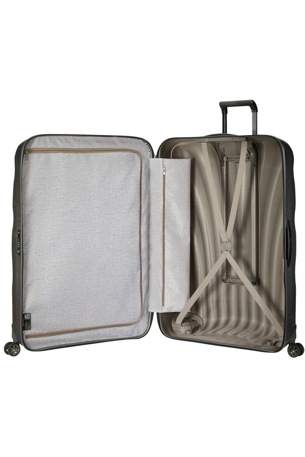 Samsonite C-Lite Spinner 86cm  Vert m&eacute;tal