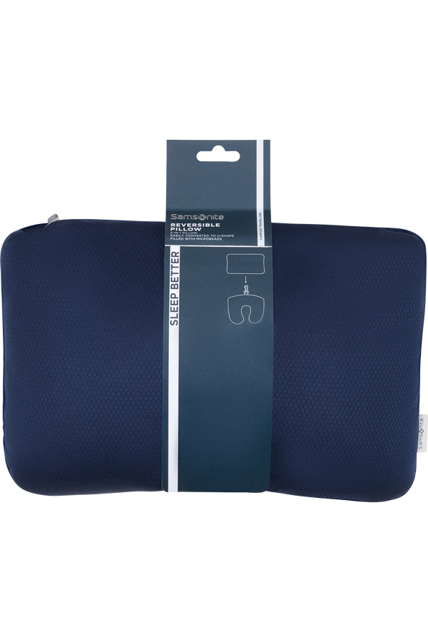 Samsonite Ta Revolution Reversible Pillow  Bleu nuit