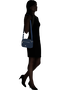 Samsonite Karissa Evo Shoulder Bag 2 Comp  Blue Nights Samsonite Karissa Evo Shoulder Bag 2 Comp  Blue Nights