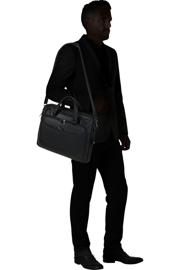 Pro-Dlx Leather Sacoche Ordinateur 15.6"