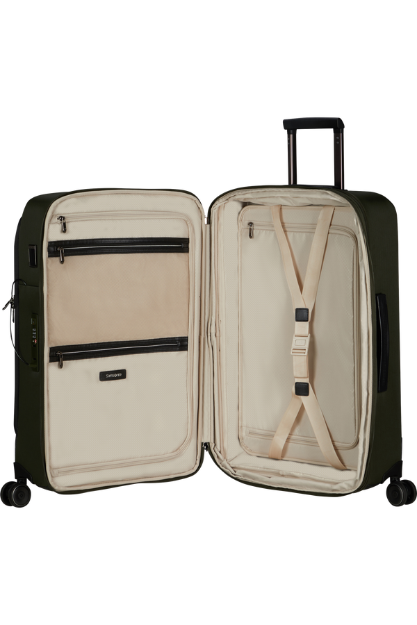 Samsonite Splendix Spinner DF Expandable 67cm  Green/Black Samsonite Splendix Spinner DF Expandable 67cm  Green/Black