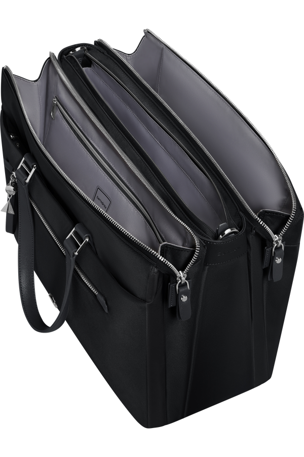 Samsonite Karissa Evo Org. Tote 14.1' 3 Comp  Schwarz Samsonite Karissa Evo Org. Tote 14.1' 3 Comp  Schwarz