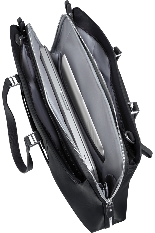 Samsonite Karissa Evo Slim Bailhandle 15.6'  Schwarz Samsonite Karissa Evo Slim Bailhandle 15.6'  Schwarz