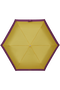 Samsonite Alu Drop S 3 Sect. Manual Flat  Yellow/Purple Samsonite Alu Drop S 3 Sect. Manual Flat  Yellow/Purple
