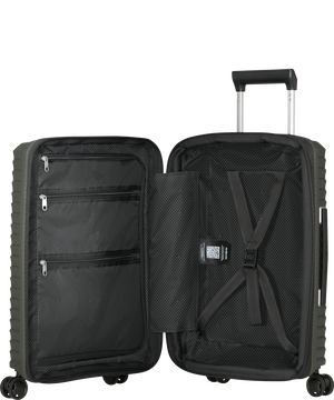 Upscape Valise à 4 roues extensible 55cm 55 x 35 x 23/26 cm | 2.2 kg