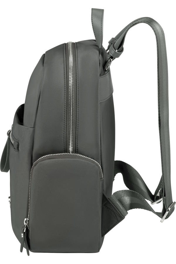 Samsonite Karissa Evo Daily Backpack  Gunmetal Green Samsonite Karissa Evo Daily Backpack  Gunmetal Green