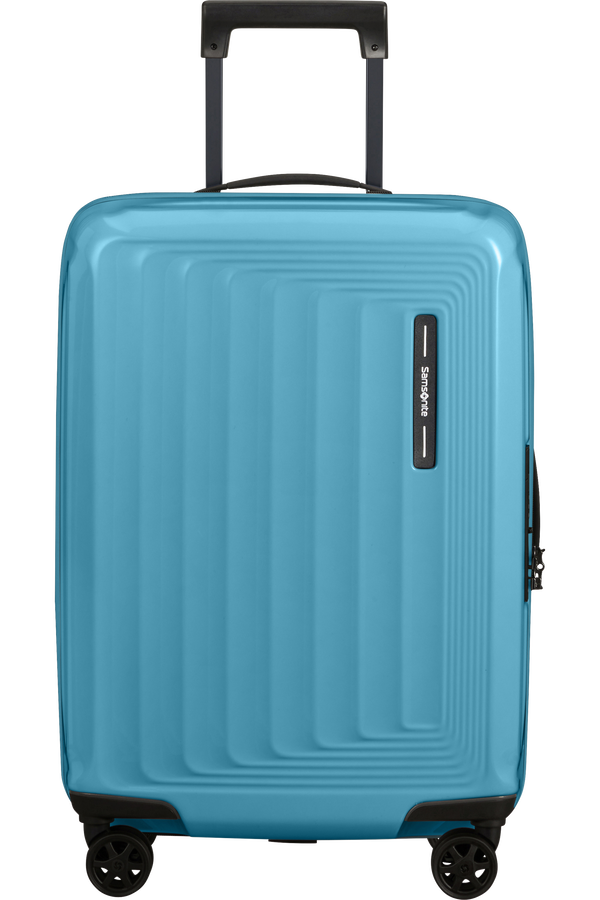 Samsonite Nuon Spinner Expandable 55cm  Metallic Ocean Blue
