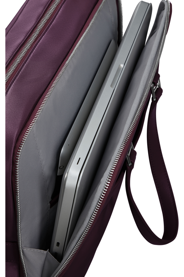 Samsonite Karissa Evo Bailhandle 15.6' 2 Comp  Bordeaux Samsonite Karissa Evo Bailhandle 15.6' 2 Comp  Bordeaux