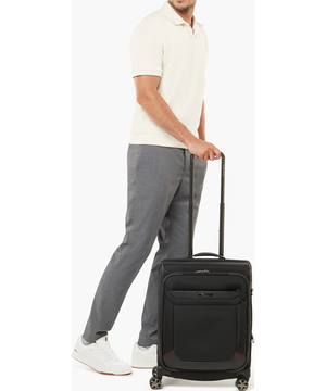 Pro-DLX 6 Trolley mit 4 Rollen Erweiterbar 55cm 55 x 40 x 23/28 cm | 3.2 kg