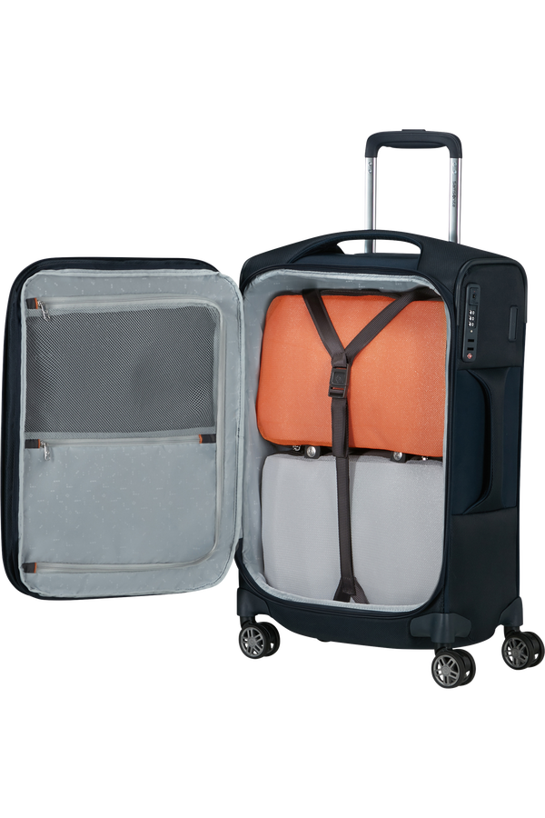 Samsonite Re-Lite Spinner Expandable Lenght 35cm 55cm  Bleu nuit Samsonite Re-Lite Spinner Expandable Lenght 35cm 55cm  Bleu nuit